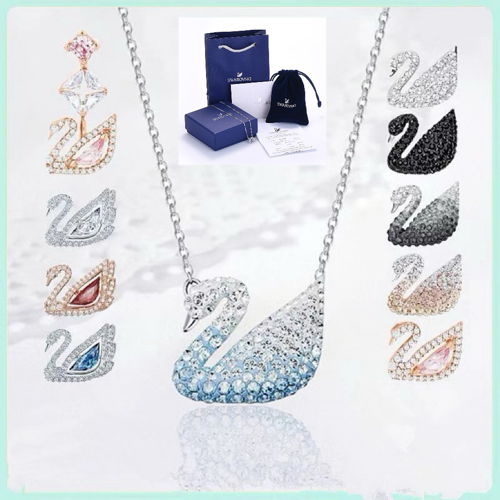 🇹🇭พร้อมส่ง แถมกล่อง 🇦🇹Swarovskแท้ใหม่ สร้อยคอ swarovskของแท้ ของแท้ 100%