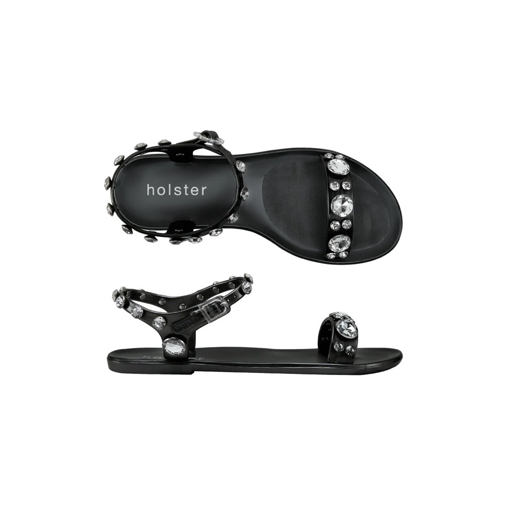 ส่งต่อ รองเท้า Holster  glimmer jelly (Black)