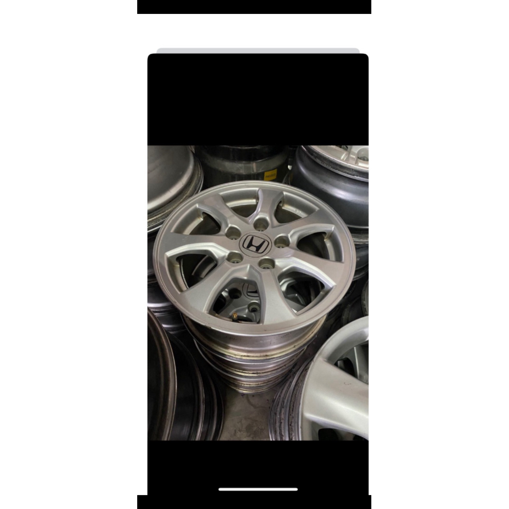 ล้อแม็ก Honda civic fb 2012-2015 ขอบ15 5รู114 ราคาต่อวง ซื้อแยกวงได้
