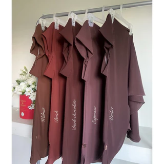 สีใหม่ ‼️ฮิญาบผ้าอาบาย่าทรงหน้าตุรกี M L❤️‍🔥[พร้อมส่ง]
