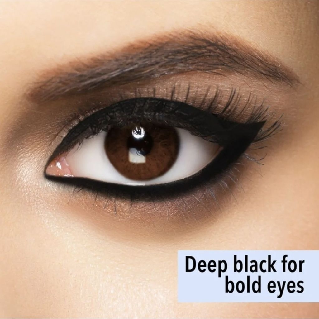 deep black eyes liner kajal natural black eyeliner kajal from India อายไลเนอร์สีดำสนิท คาจาล สีดำธรร