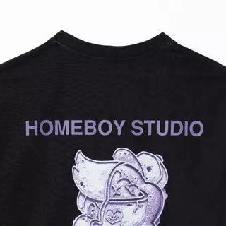 HOMEBOY เสื้อBOXY HB.MAX.COOKIES.HEAD.BOXY คอตตอน100% ใส่ได้ทุกวัน