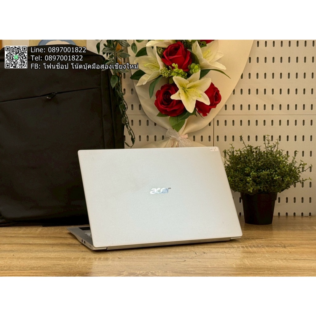 (1) ACER SWIFT 3 SF314-42-R18J (คีย์บอร์ดมีไฟ) ราคา 7,900 บาท