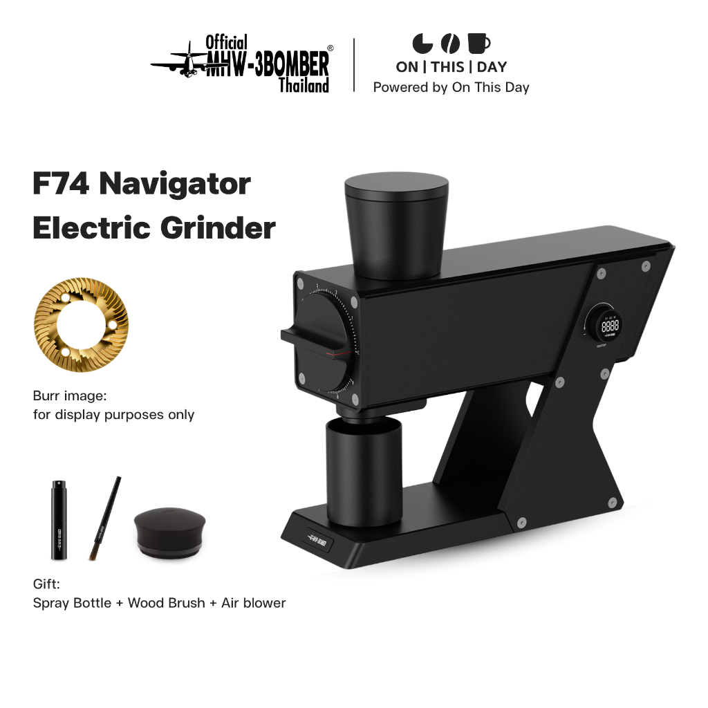 MHW-3BOMBER F74 Navigator Electric Coffee Grinder เครื่องบดกาแฟไฟฟ้า