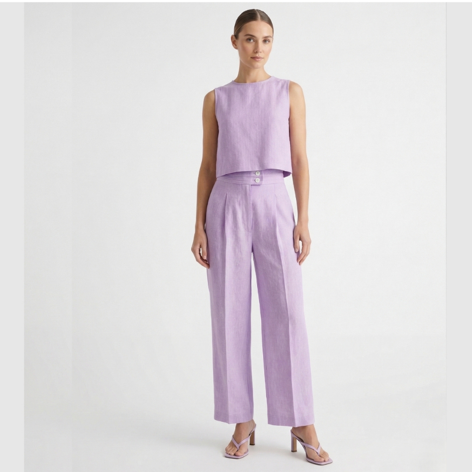 TANGO TANGERINE - PUKKI PANTS กางเกงทรงกระบอกขายาว