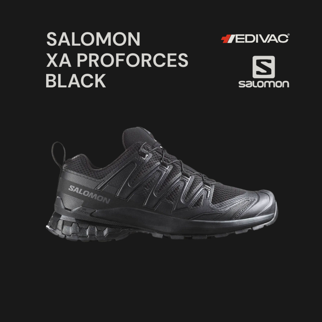 SALOMON | XA Pro Forces Black รองเท้ายุทธวิถี ใส่ทำงาน ใส่ลุย ยึดเกาะแน่นหนา Unisex ของแท้100%