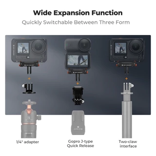 K&F CONCEPT Magnetic Adapter Mount Quick Release อะแดปเตอร์ยึดแบบปลดเร็ว สําหรับ DJI Action 6/Nano