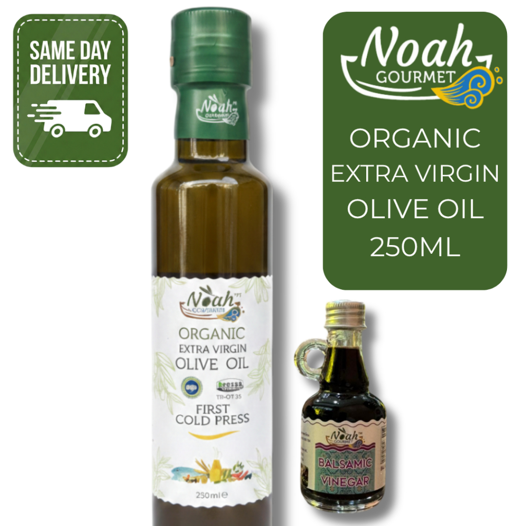 Noah Gourmet  น้ำมันมะกอกบริสุทธิ์ออร์แกนิก Organic extra virgin olive oil 250ml