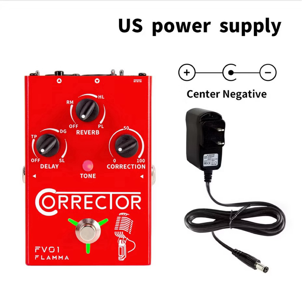 Flamma FV01 Vocal Pitch Correction Pedal เอฟเฟคร้อง