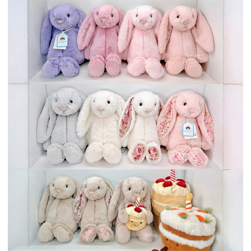 🎁รับห่อของขวัญ🐰Jellycat Bunny สินค้าพร้อมส่ง กระต่ายเจลลี่แคท