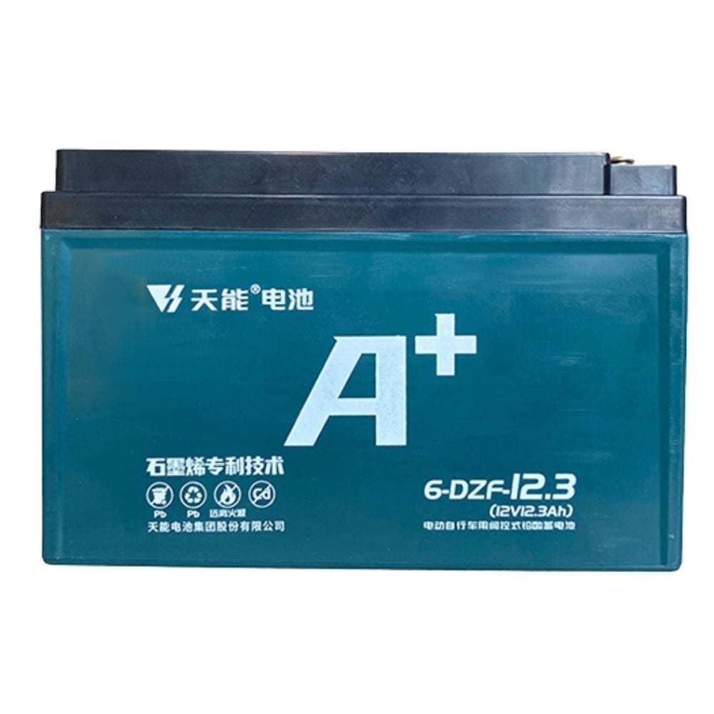 12V-12.3Ah  แบตเตอรี่ตะกั่วกรด A+ แบตจักรยานไฟฟ้า แบตสกู๊ตเตอร์ จากMall LULAE