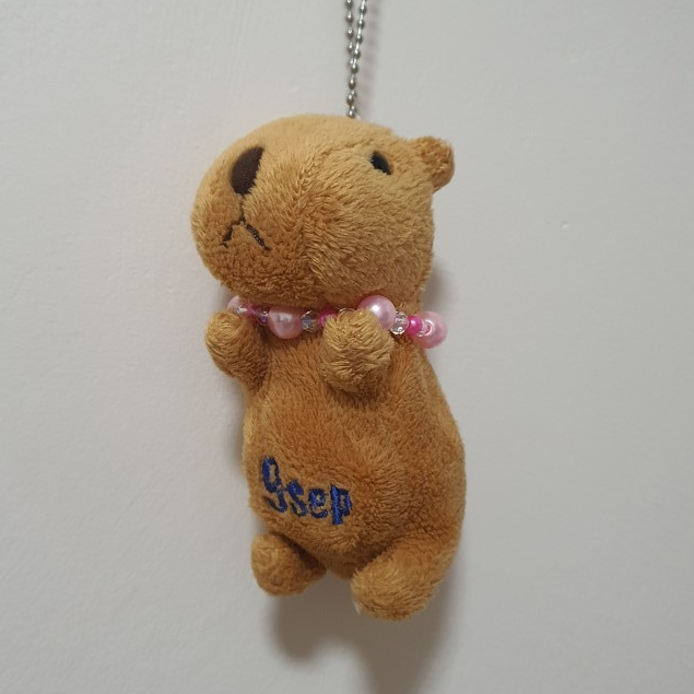 [พร้อมส่ง] Take-Off // Capybara 365 September // พวงกุญแจตุ๊กตาคาปิบารา (9 Sep) // ขนาด 10 cm.