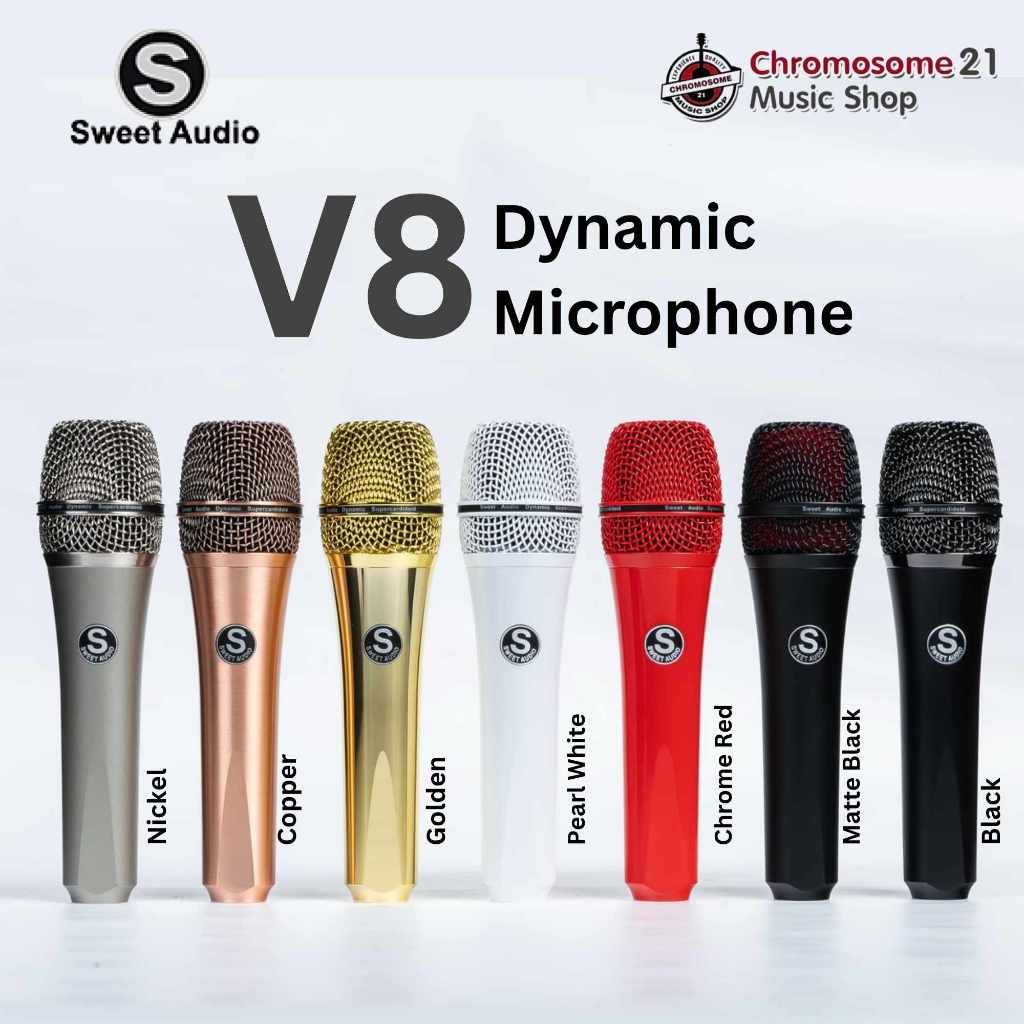 ไมโครโฟน Sweet Audio V8 Dynamic Microphone