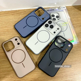 🔥มีส่งด่วน ในกทม.🔥 เคสซิลิโคนแบบผิวสัมผัสสบายมือ Magnetic สีด้านเรียบ สำหรับไอโฟน 11-17Promax