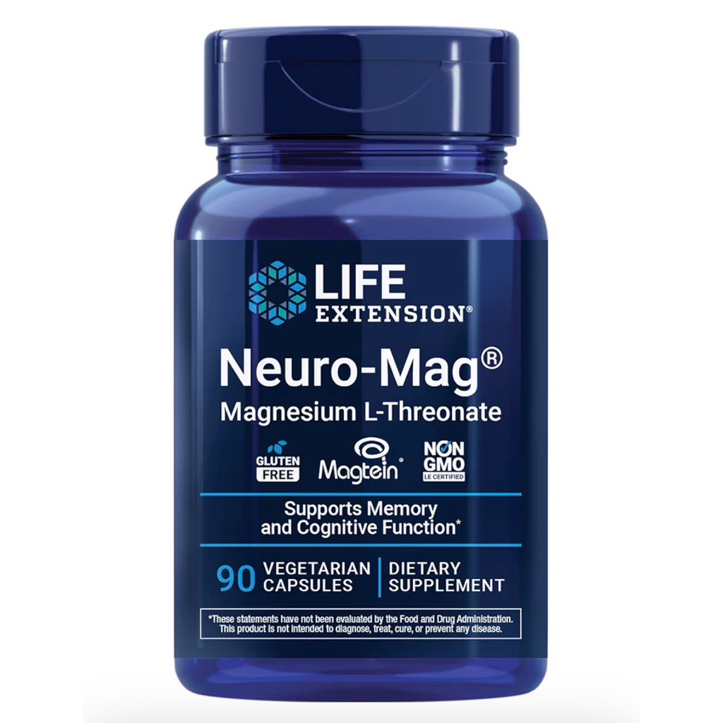 EXP 11/27 Life Extension Neuro-Mag Magnesium L-Threonateinking Vegetarian 90 Vegetarian Capsules