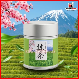 [พร้อมส่ง] Ceremonial Grade Traditional Japanese Matcha 20g มัทฉะ ภูเขาไฟฟูจิ กระป๋อง 20 กรัม ผลิตในญี่ปุ่น
