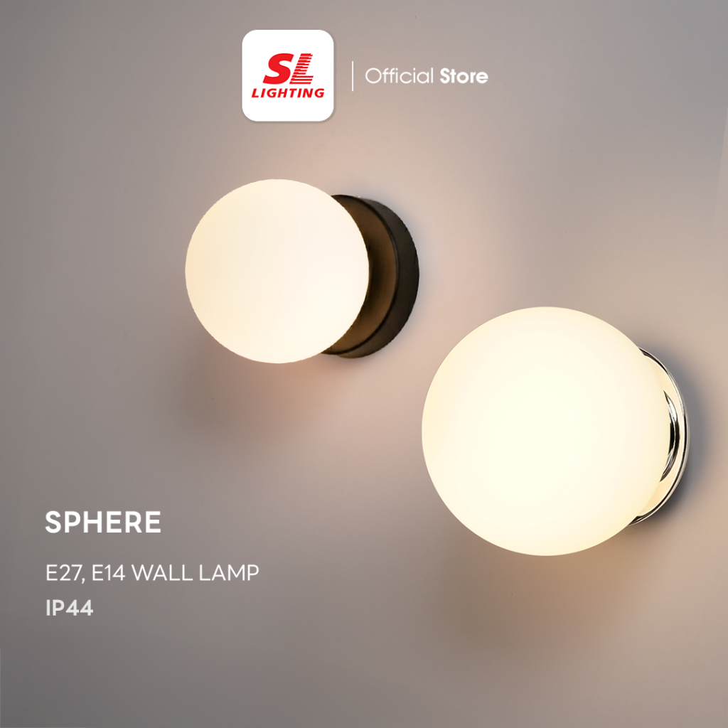 SL LIGHTING |  SPHERE Series Decorative Wall Lamp โคมไฟติดผนังภายใน รุ่น SPHERE มีให้เลือกทั้งขั้ว G