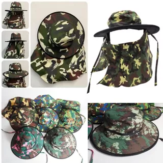 หมวกคลุมหน้า บังแดด หมวกใส่ทำงาน มีหลากหลายลายให้เลือก รุ่นชิป พร้อมส่ง