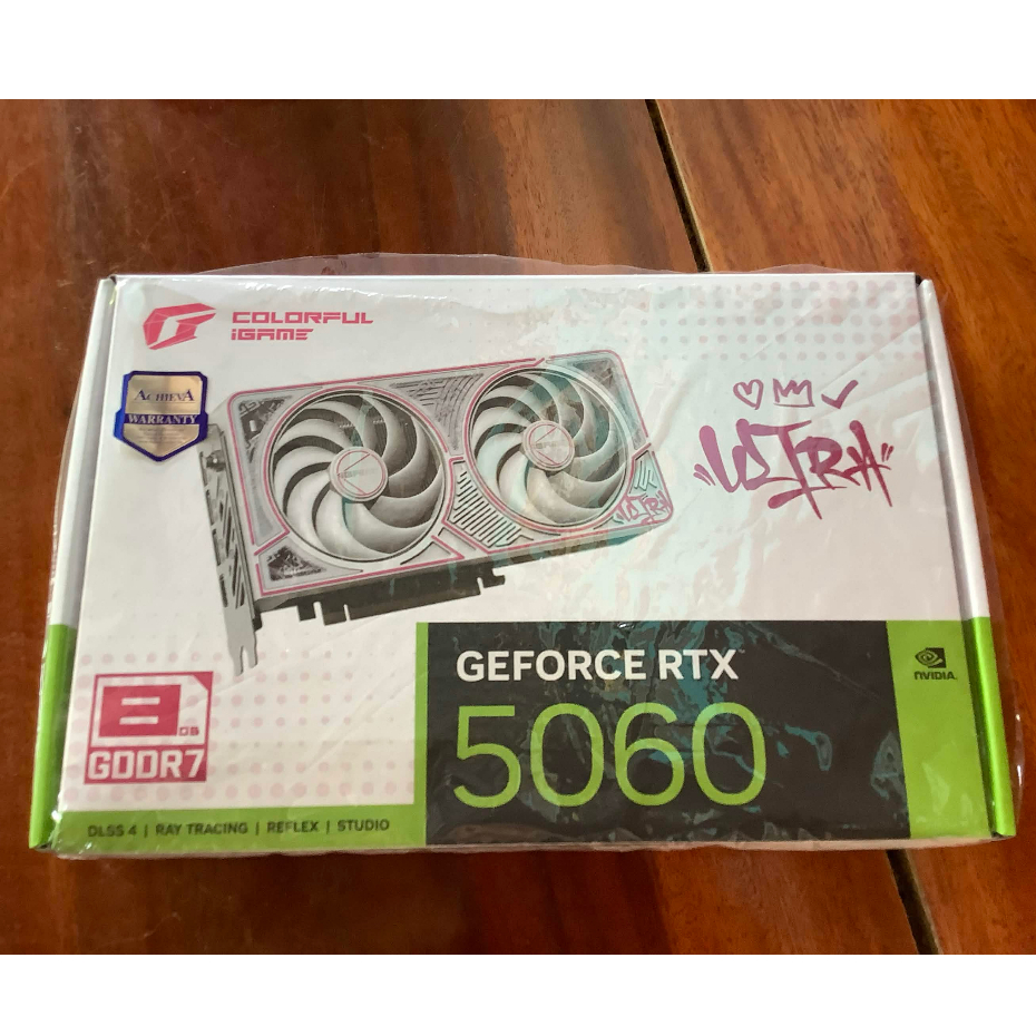 iGame GeForce RTX 5060 Ultra W DUO OC 8GB-V มือสอง