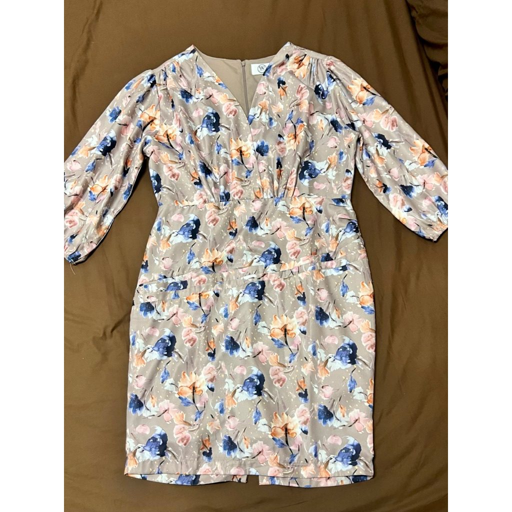 เดรสทำงานป้ายXL-2XLใส่ได้