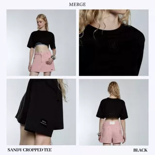 Merge Official - Sandy Cropped Tee (พร้อมส่ง)