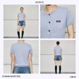Merge Official - Cosmo Knit Tee (พร้อมส่ง)