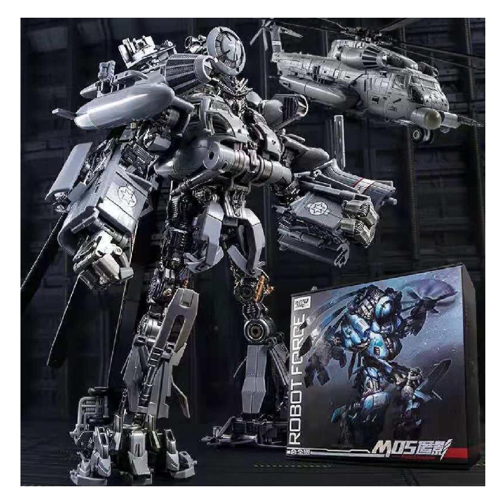 Weijiang WJ M05 Hide Shadow Blackout Oversized Studio Series SS08 Transformation Night Deluxe Versio