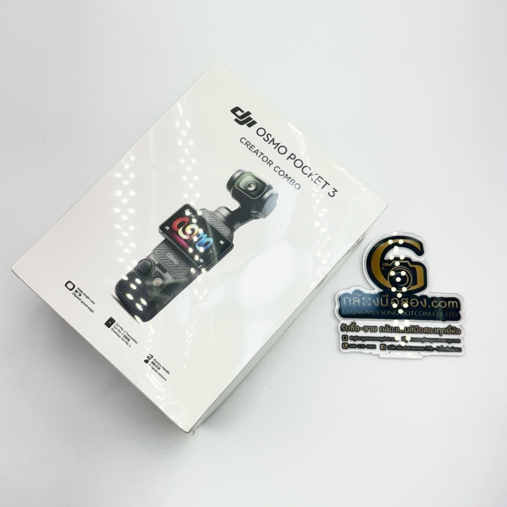 DJI Pocket 3 Creator Combo #สินค้ามือหนึ่ง