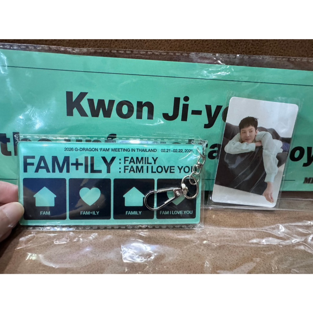 (FC) ของที่ระลึก G-DRAGON 2026 FAM MEETING in Thailand