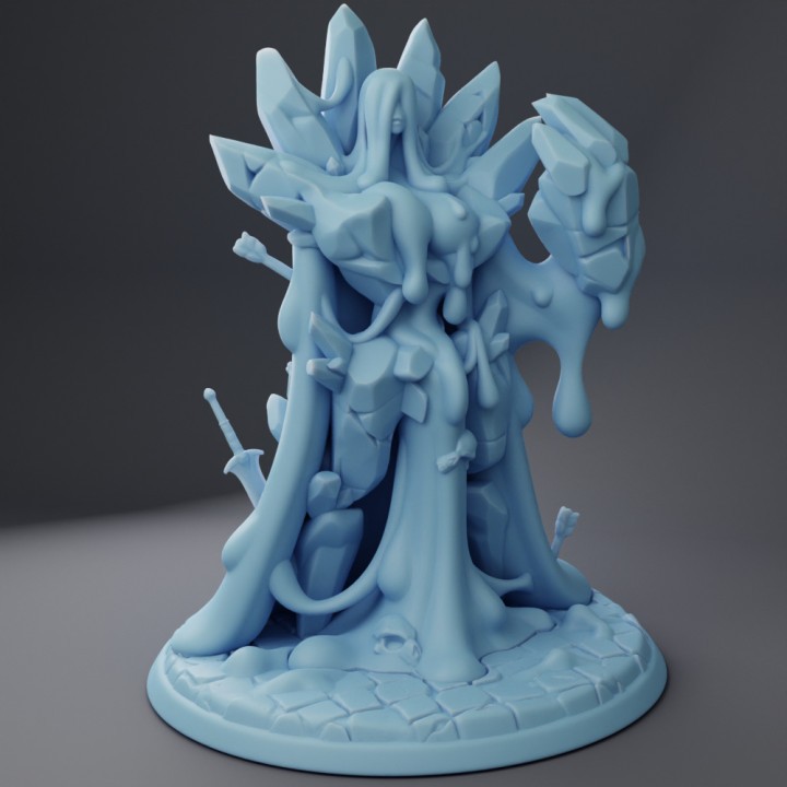 Monster Girl Vol.1 : Character : Miniature Resin โมเดลบอร์ดเกม ผลิตตามสั่ง DnD Tabletop Class