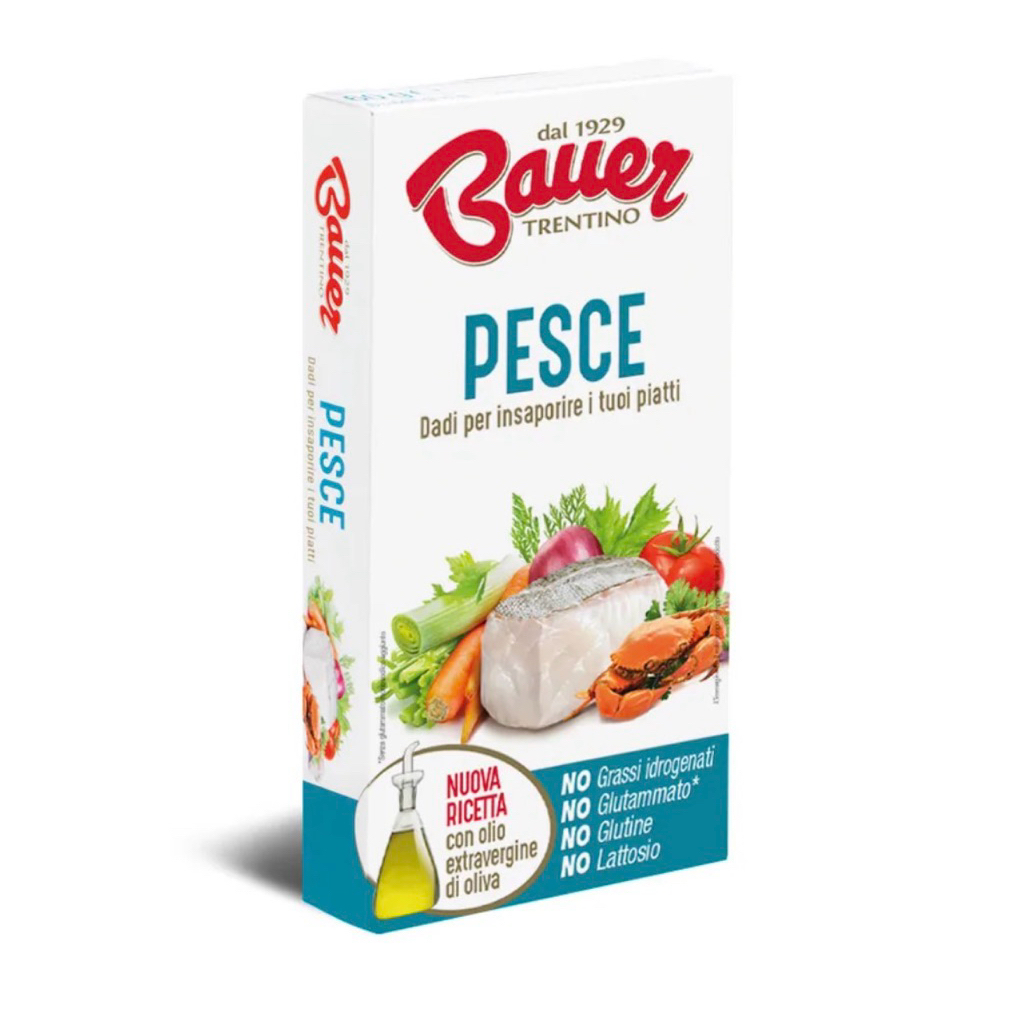Bauer Vegetable Stock/Beef/Chicken Stock/Porcini Mushrooms Stock Cube E.V.O oil/Fish Stock 60g. ซุปก