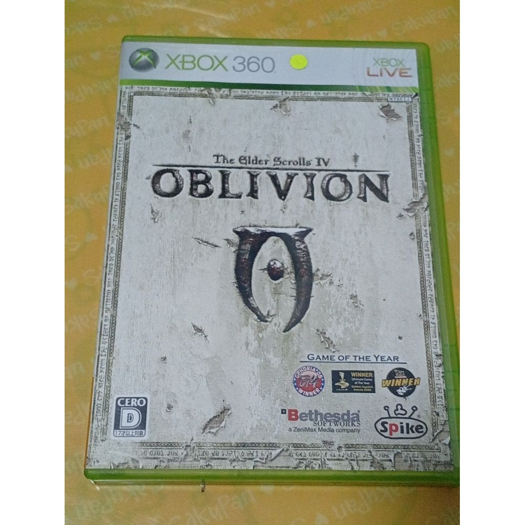 [XBOX360]แผ่นแท้ The Elder Scrolls IV Oblivion