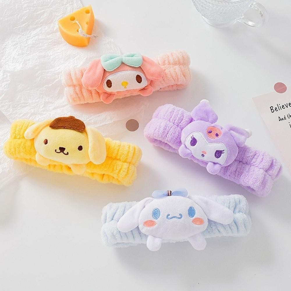 พร้อมส่งจากไทย!!! ผ้าคาดผมซานริโอ้ ซาริโอ้ Sanrio คุโรมิ ปอมปอม มายเมโลดี้ ชินนาม่อนโรล