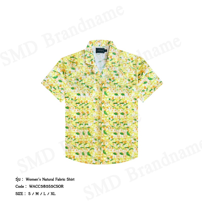 Arrow เสื้อเชิ้ตแขนสั้นผู้หญิง รุ่น Women's Natural Fabric Shirt Code: WACC585S5CSOR