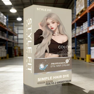 ย้อมผมล่าสุด 100% ไม่จำเป็นต้องฟอกขาว ยาย้อมผมออร์แกนิกสร้างสไตล์อื่นๆ FIT สีผมที่ไม่สม่ําเสมอ สีย้อมผม ไม่กัดสียาย้อมผม