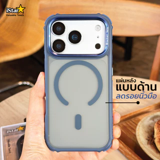 iStar เคสด้าน เลนส์กล้องตั้งได้ เคสไอโฟน 17ProMax 17 16ProMax 15 14 13 S26Ultra S25 S24 S23 Ultra
