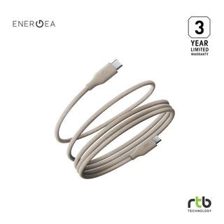 Energea Helix 60 สายชาร์จเร็วและถ่ายโอนข้อมูลแบบแม่เหล็ก USB-C to USB-C (3A, 60W)