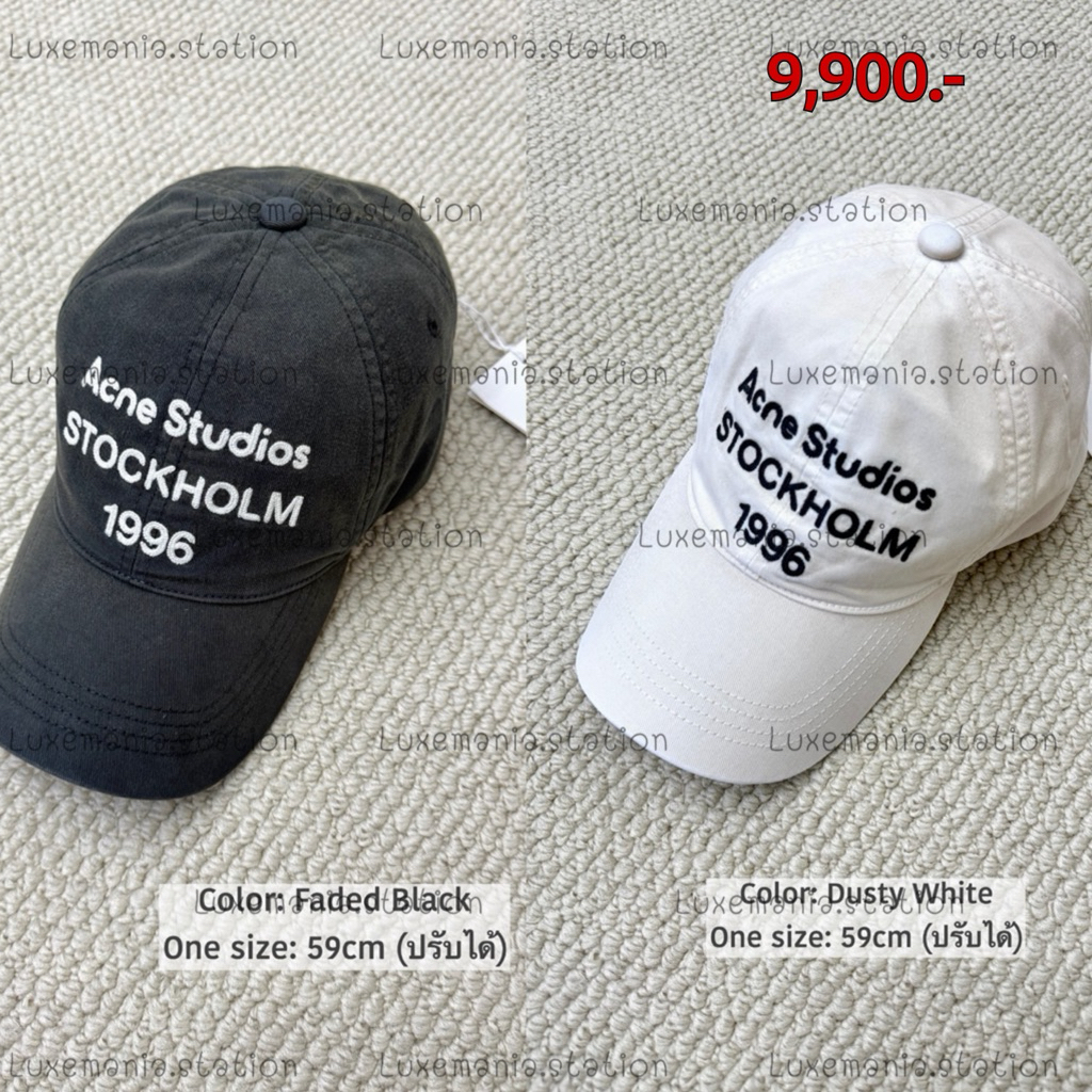 🇹🇭👜[พร้อมส่ง]: New!! Acne Studios Baseball Cap ‼️ก่อนกดสั่งรบกวนทักมาเช็คสต๊อคก่อนนะคะ‼️