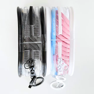 🇹🇭กระเป๋าใสจิ๋ว PVC พร้อมห่วงพวงกุญแจ Mini Clear Pouch สำหรับสายชาร์จ Antimonster Loop