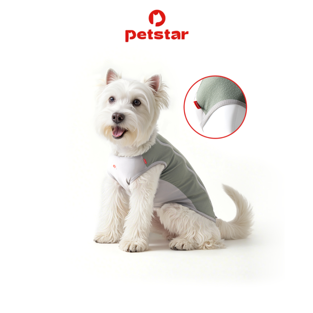 Petstar เสื้อผ้าสัตว์เลี้ยง เสื้อสุนัข Pet clothing เนื้อผ้านุ่ม บางเบาสวมใส่สบาย ระบายอากาศดี