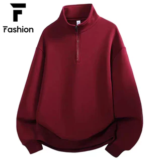 เสื้อสเวตเตอร์ Unisex สไตล์มินิมอล 🇰🇷 ทรงโอเวอร์ไซส์ ใส่ได้ทั้งผู้หญิงและผู้ชาย เนื้อผ้านุ่ม สบายตัว ส่งไว