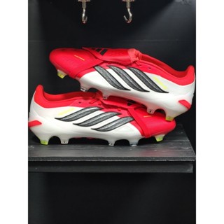 รองเท้าฟุตบอลพร้อมลิ้นพับได้ PREDATOR PRO Firm Ground(มือ1พร…