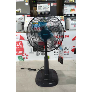 (โค้ดร้านลดเพิ่ม50บาท) TOSHIBA พัดลมสไลด์ 16 นิ้ว 5 ใบพัด มอเตอร์ลูกปืนทนทาน รุ่น F-ALC50TH