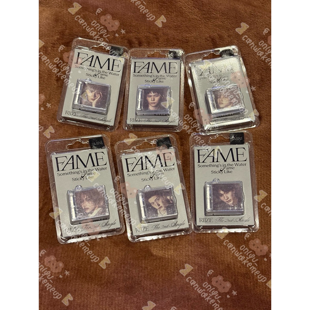<< พร้อมส่ง ของแท้ >> RIIZE : The 2nd Single FAME - Smini (ไม่แกะ / All Wonbin , All Eunseok - แกะแล้ว)