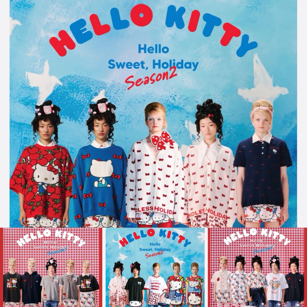 Endless Holiday | Endless Holiday Hello Kitty Collection 🍎 🐱🎀 Season1/2  มีทั้งของพร้อมส่ง✨และของมาถึงส่งตามรอบPre