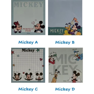 กระดาษโน๊ตแบ่งขาย 30 แผ่น ลายการ์ตูนลิขสิทธิ์จาก Giftland