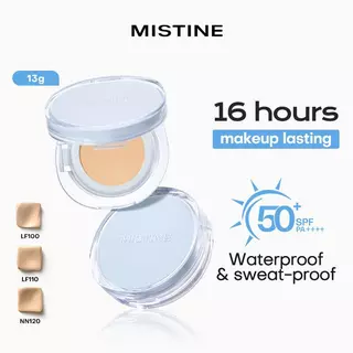 MISTINE FLAWLESS LOCK LONGWEAR CUSHION SPF50+ PA++++ คุชชั่นผสานเซรั่ม'ปกปิดเป๊ะ ติดทนยาวนาน'บางเบา'แนบสนิท'กันแดด ระดับ