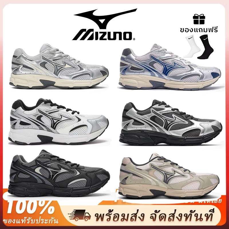 Mizuno Speed 2K ของแท้ 100%ผ้าระบายอากาศ ใส่สบาย Unisexรองเท้าวิ่งสำหรับผู้ชายและผู้หญิง