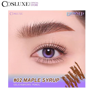 COSLUXE BROWSUP GEL EYEBROWS PENCIL คอสลุคส์ ดินสอเขียนคิ้ว โบรว์ซัพ เจล อายโบรว์ เพนซิล ส่งด่วน