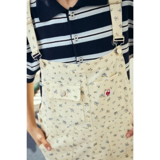 Donna Overall เอี๊ยมลายดอกทรงบาเรล